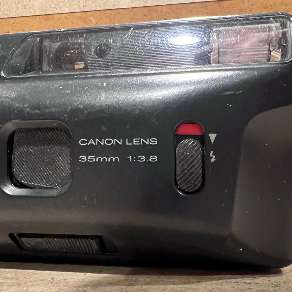 Vintage Canon Snappy K Point and Shoot 35mm Film Compact Camera - Tested